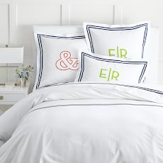 Monogrammed Duvet Covers Monogrammed Quilts Mark And Graham