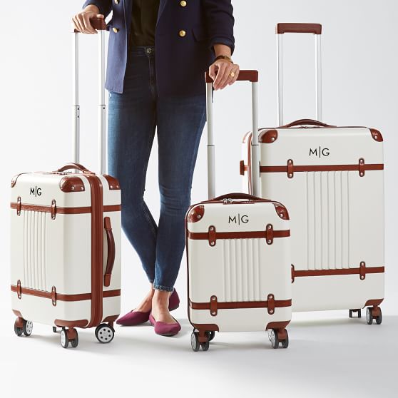 monogrammed luggage