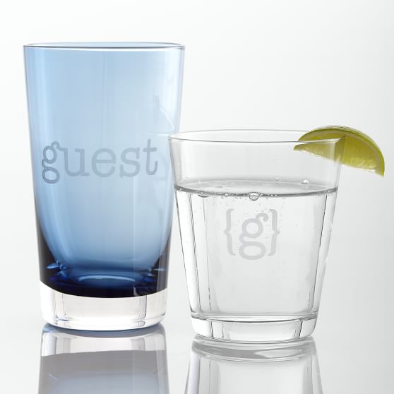 Elegant Everyday Straight Personalized Double Old Fashioned Glass 